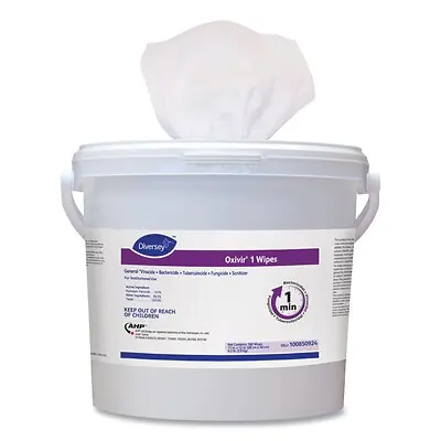 Essendant Co-United Stationers - DVO100850924 Oxivir® 1 Hydrogen Peroxide Surface Disinfectant Cleaner Wipes
