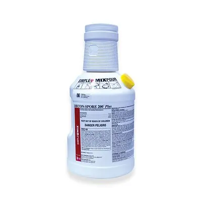 Acute Care Pharmaceuticals - DS200-04A Surface Disinfectant Cleaner DECON-SPORE® 200 Plus Peroxide Based SimpleMix Ready to Mix System Liquid 1 gal. Jug Scented Sterile