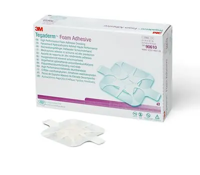 Solventum Corporation - 90610 3M™ Tegaderm™ High Performance Adhesive with Border Foam Dressing