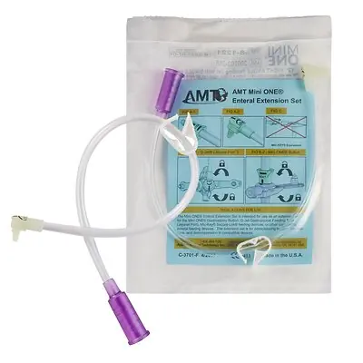 Applied Medical Technology Inc - 8-1221 Mini ONE® Right Angle Connector With Bolus Adapter