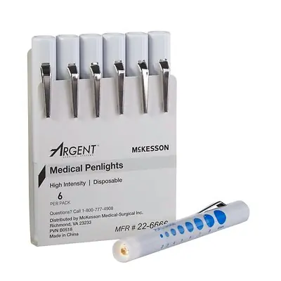 McKesson Brand - 22-6666 McKesson Disposable Penlight White Light
