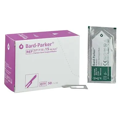 Aspen Surgical Products - 371115 Bard-Parker® Carbon Rib-Back® Blade