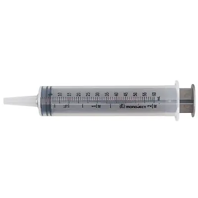 Cardinal - 1186000444 General Purpose Syringe Monoject™ SoftPack 60 mL Catheter Tip Without Safety