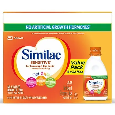 Abbott Nutrition - 57533 Similac® Sensitive® Ready to Use Infant Formula