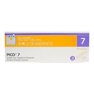 Smith & Nephew - 66022004 PICO 7 Negative Pressure Wound Therapy Two Dressing Kit
