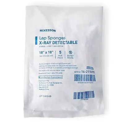 McKesson Brand - 16-2118181 McKesson Laparotomy Sponge