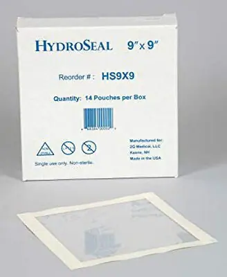 2G Medical LLC - HS9X9 HydroSeal IV Site Barrier Protector