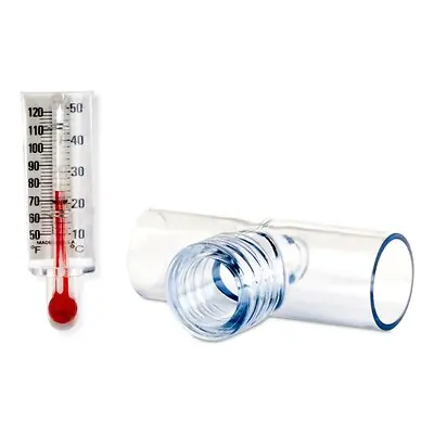 Medline - HUD1637 Medline Thermometer with Tee Adapter