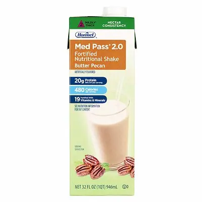 Lyons Magnus LLC - 46463 Med Pass® 2.0 Butter Pecan Fortified Nutritional Shake