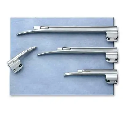 McKesson Brand - 4080MM Laryngoscope Blade McKesson Miller Type Conventional Light Newborn NonSterile