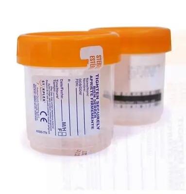 Starplex Scientific Corp - B1002-OCCTS Specimen Container Starplex® StarCLICK 100 66 mm Height 100 mL (3.4 oz.) Screw Cap Patient Information Sterile
