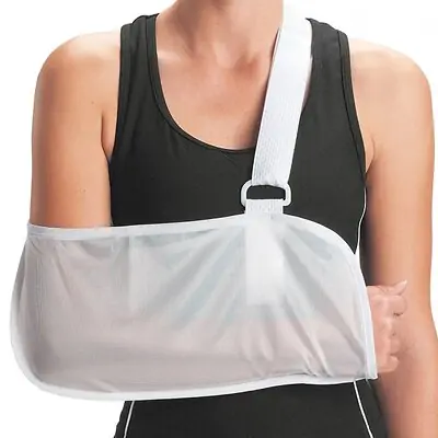 DJO - 79-84173 Arm Sling Procare® Chieftain™ D-Ring / Hook and Loop Strap Closure Small