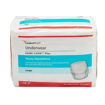 Cardinal - 1615A Sure Care™ Plus Heavy Absorbent Underwear