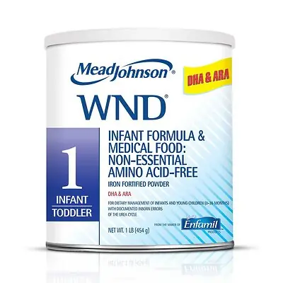 Mead Johnson - 893401 WND®1 Powder Amino Acid-Free Infant / Toddler Formula
