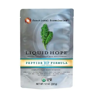 Nutritionals Medicinals - 212503 Oral Supplement Liquid Hope® Peptide HP Formula Unflavored Liquid 12 oz. Pouch