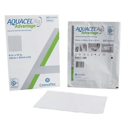 ConvaTec - 422302 Aquacel® Ag Advantage Silver Dressing