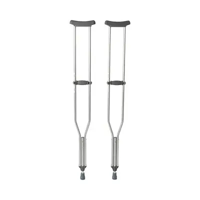 McKesson Brand - 146-10432-8 McKesson Underarm Crutches for Adults 5'10" – 6'6"