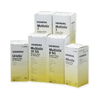 Siemens - 10312569 Uristix® 4 Urinalysis Reagent for Glucose