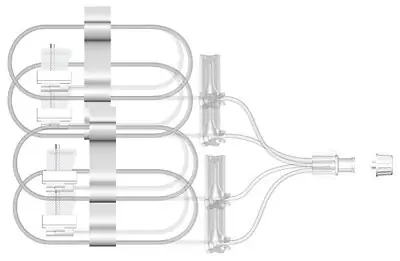 EMED Technologies - SUB-412-G27 Sub-Q Subcutaneous Infusion Set