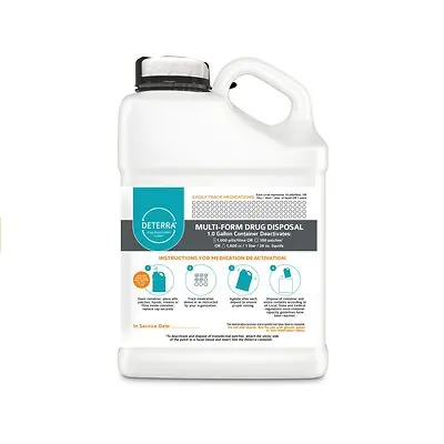 Verde Environmental Technologies Inc - 7049-CASE Drug Disposal Container Deterra® 1 Gallon