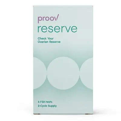 2San LLC - USFS2PV-6 proov reserve Ovarian Reserve Follicle Stimulating Hormone Fertility Test