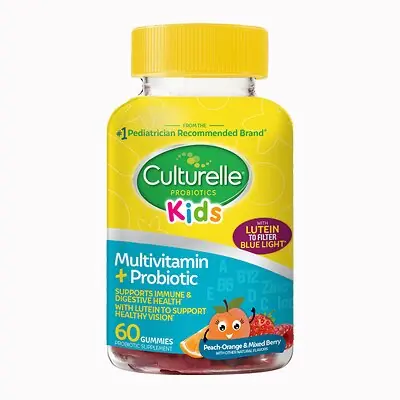 i-Health Inc - 049100401485 Culturelle® Kids Multivitamin + Probiotic Gummies with Lutein