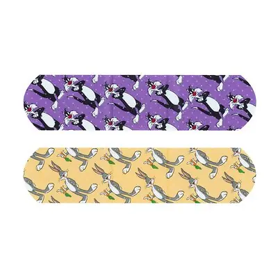 Dukal - 1086737 Looney Tunes™ Stat Strip® Bugs Bunny /Sylvester Adhesive Strip