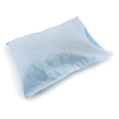 McKesson Brand - 18-918 McKesson Blue Tissue/Poly Disposable Pillowcase