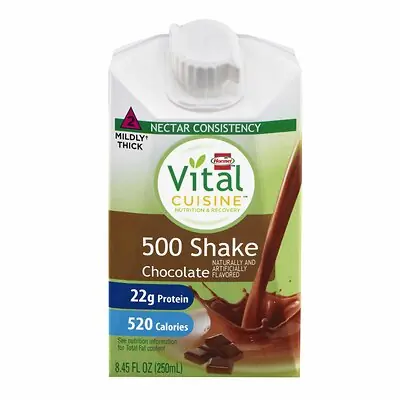 Lyons Magnus LLC - 72502 Vital Cuisine® 500 Shake Chocolate Nutrition and Recovery