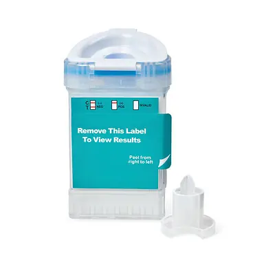 Abbott Rapid Dx North America LLC - DUD-157-012-019 Drugs of Abuse Test Kit E-Z Split Key® Cup A.D. AMP, COC, mAMP/MET, OPI, THC (CR, GL, NI, OX, pH, SG) 25 Tests CLIA Waived