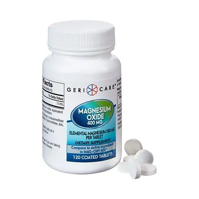Geri-Care - 634-12-GCP Geri-Care® Magnesium Oxide Mineral Supplement