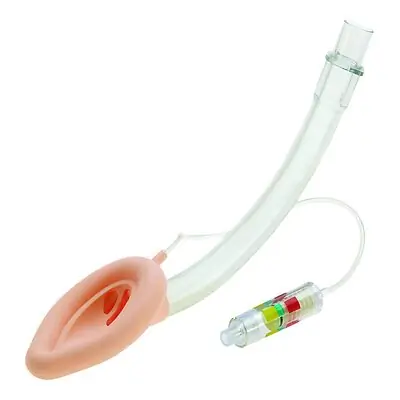 Teleflex LLC - 105200-000025 Straight Laryngeal Mask LMA® Unique™ (Silicone Cuff) Size 2.5 14 mL Cuff Silicone Single Patient Use Sterile