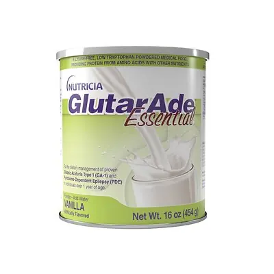 Nutricia North America - 201518 Oral Supplement GlutarAde® Essential Vanilla Flavor Powder 16 oz. / 454 Gram Canister