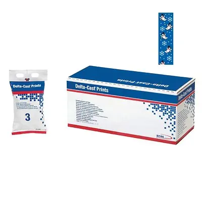 BSN Medical - 8203 Cast Tape Delta-Cast® Prints 3 Inch X 12 Foot Polyester Holiday Print