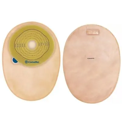 ConvaTec - 416704 Esteem™+ One-Piece Closed End Opaque Filtered Ostomy Pouch