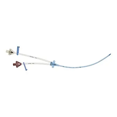 Teleflex Medical - CDC-46702-XP1A Pressure Injectable Central Venous Catheter Tray Arrowg+ard Blue Plus® Straight Soft Tip 7 Fr. Double Lumen