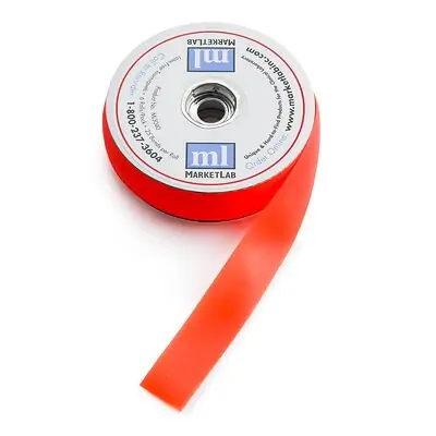 Market Lab Inc - 3030-OR Tourniquet Strap ml® 450 Inch Length Perforated / Rolled Copolymer Blend