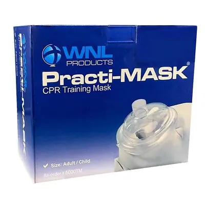 Work N Leisure Products Inc - 5000TM CPR Trainer with Training Valve Combo Practi-MASK® Adult / Child