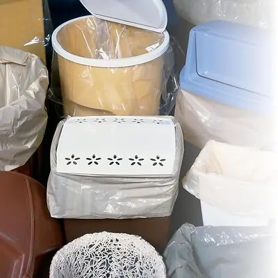 Elkay Plastics - ALL40CX Trash Bag LK® 33 gal. 0.80 mil 10 X 23 X 39 Inch Clear Heavy Gauge Gusset Seal Bottom Flat Pack