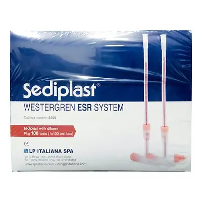 Polymedco - S100 Sediplast® Sedimentation Tube