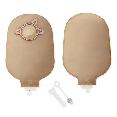 Hollister - 8412 CeraPlus™ Soft Convex 1-Piece Biege Urostomy Pouch