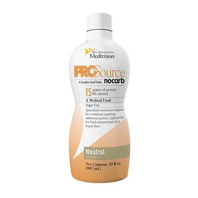 Medtrition-National Nutrition - 11525 ProSource NoCarb™ NoCarb Liquid