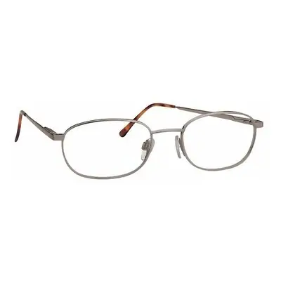 Titmus LLC - 18666-SRX Prescription Safety Glasses Baseline Collection Titmus BC104A Full Rim Frame Uncoated Clear Tint Gun Metal Frame Over Ear 51.19.140