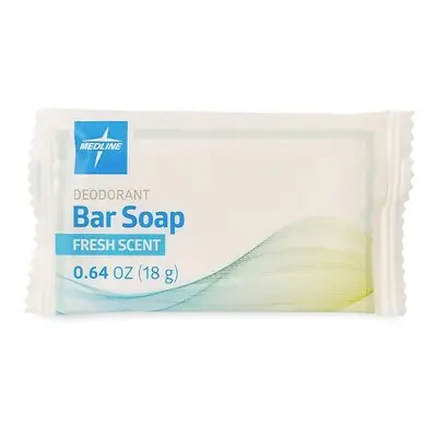 Medline - MPH18207 Soap MedSpa® Bar 0.64 oz. Individual Packet Fresh Scent