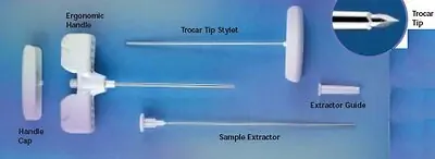 Busse Hospital Disposables - 630 Bone Marrow Biopsy / Aspiration Needle 11 Gauge 4 Inch Length Ultra-Sharp Trocar Tip