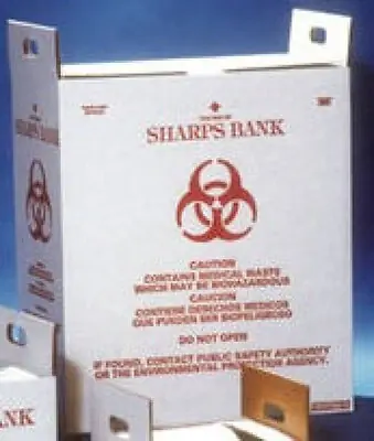 Heathrow Scientific LLC - SB1201 Sharps Bank™ Lab Waste Container 12 Gallon, 13-1/4 D X 13-1/4 W X 17-1/4 H Inch
