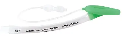 Sourcemark - M0362 Curved Laryngeal Mask SourceMark® Size 2 10 mL Cuff Silicone Single Patient Use Sterile