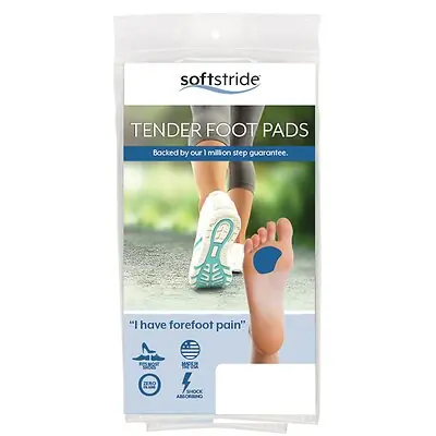Brownmed - 71412 Soft Stride™ Tender Foot Visco-Elastic Polymer Shoe Insert