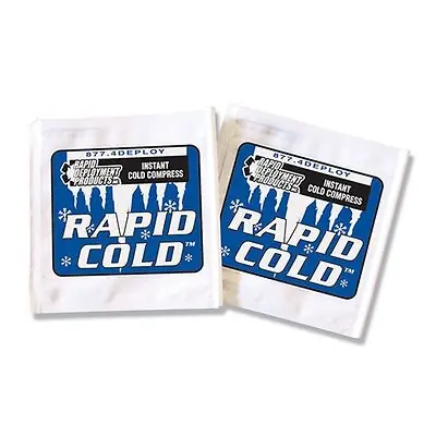 Cambridge Sensors USA - 35-2004 Instant Cold Pack Rapid Cold™ General Purpose Large 5-1/2 X 10-1/2 Inch Plastic / Ammonium Nitrate / Water Disposable