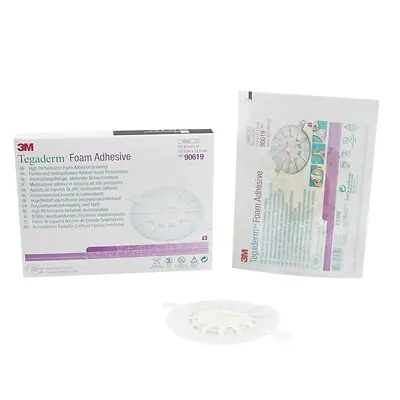 Solventum Corporation - 90619 3M™ Tegaderm™ High Performance Adhesive w/ Border Foam Dressing